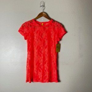 NWT P2 Lace Tee